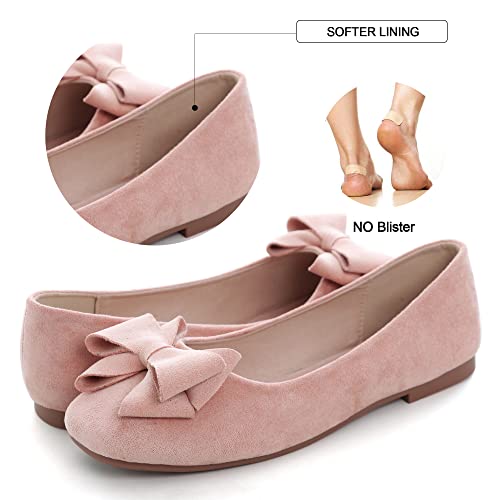 Image of Dear Time Women's Flats Shoes Bowknot Dressy Ballets Loafers Wedding Business Casual Walking Shoes