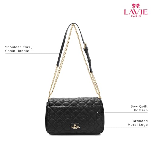 Image of LAVIE PARIS Women's Quincy Medium Flap Crossbody Sling Bag | Ladies Purse Handbag | Gift for Women
