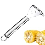 Éplucheur d'épis de maïs pour épis de maïs, éplucheur d'épis de maïs, outil d'épluchage d'épis de maïs en acier inoxydable, outil pour enlever les grains de maïs, outil de coc