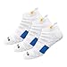 BLITZSOX Hi-Tech Performance Athlétique Chaussettes de Sport Longueur Cheville Pour Homme Femme (Course à Pied, Tennis, Exercice et Remise en Forme), Lot de 3, Taille: 43-46