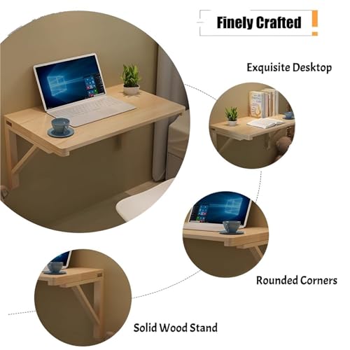 Table murale pliable et robuste pour optimiser les petits espaces et les bureaux - 5