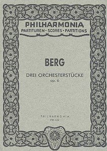 Paperback 3 Pieces for Orchestra, Op 6 Book