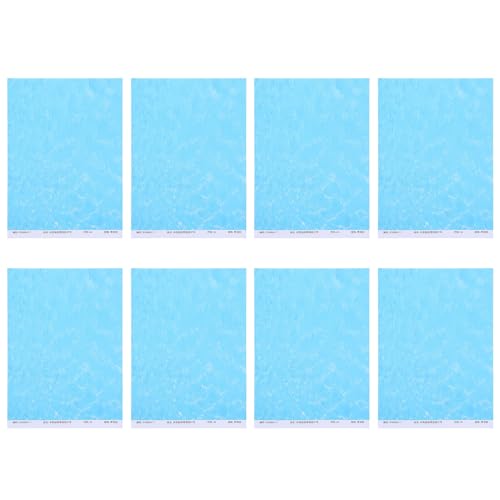 GAROZATION �W�I���}���̔g��X�e�b�J�[ 8���Z�b�g �~�j�`���A�΃��b�v���V�[�g �S���͌^�p���i�X�e�b�J�[ �͌^���i���� DIY�Ζʔg����ʃV�[�g