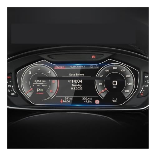 Film de protection navigation Audi A8 contre les traces de doigts et rayures d'écran