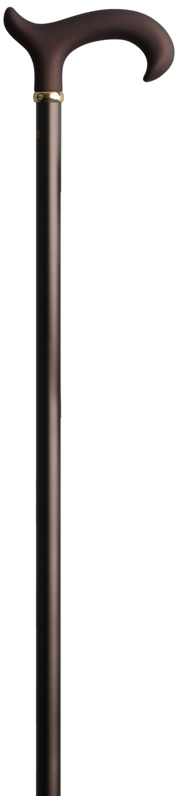 Gehstock ANTISHOCK, ergonomischer Derbygriff, mit integriertem Patent- Stoßdämpfer