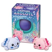 moses. Schlüpfende Axolotl, magische Axolotl Spielfigur zum Ausbrüten, spannendes Kinderspielzeug in Überraschungsfarbe, neugierige Kids, Überraschung (Rosa Oder Blau)