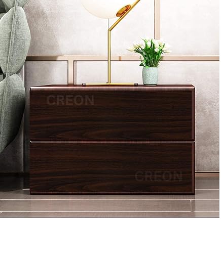 Image of CREON Dark Brown Color Wooden Wallpaper - Self Adhesive, Peel and Stick Waterproof for Home and Wall Decoration Wallpaper (16X200 INCH)
