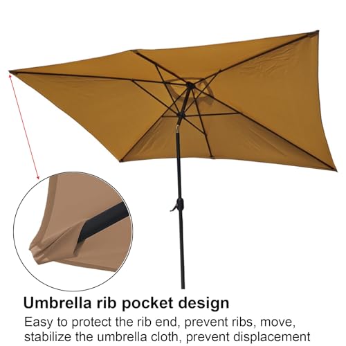 Toldo de patio exterior duradero y resistente con protección premium 7