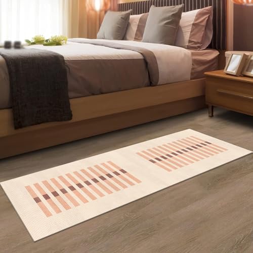 Tapis de porte orange grand format pour l'entrée et les couloirs de la maison
