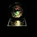 JINGDIAN Crystal LED Chinese Dragon W/Multicolor Home Decoration Ball