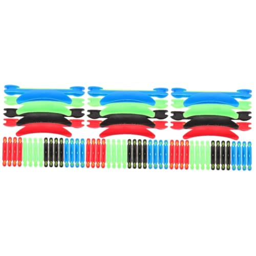 BESTonZON 3sets Fishing Line Winder Clip Holders Durable Fishing String Board for Line Management Lightweight Sturdy 20pcs*3