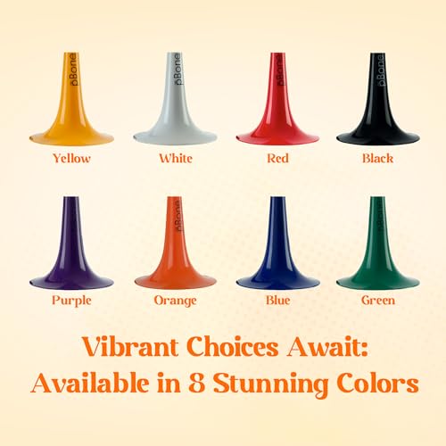 pBone Bb Plastic Trombone - Lightweight pInstruments Design with Ergonomic Grip - Includes Mouthpieces & Carrying Bag - Authentic...