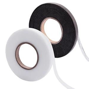 XREE Saumband Aufbügeln Schwarz & Weiß