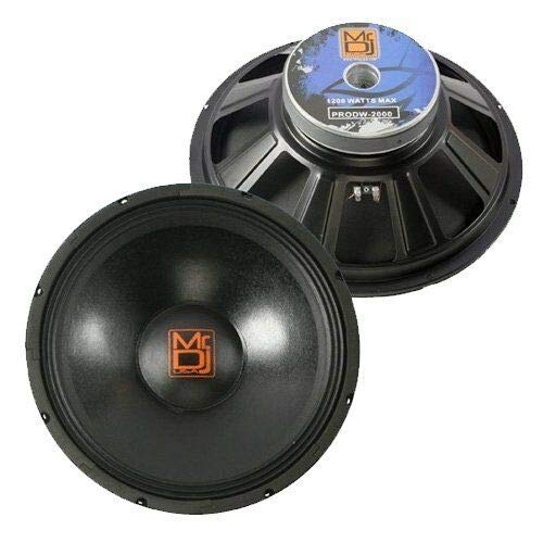 Mr. Dj MR PA Replacement 15" PA Speaker 8 Ohm Woofer for EV ZLX-15P