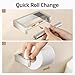KES Toilet Paper Holder Bathroom Tissue Paper Roll Holder Spring Loaded Stainless Steel Brushed Finish, A23075-2