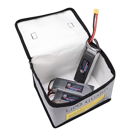 Neekare Lipo Bag, Portable Fireproof Explosionproof Lipo Battery Safe Charging Safety Bag For Lipo Battery Storage And Charging(210 * 150 * 150Mm) #TOP3