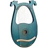 AACXRCR Harp Harp 16-String Mahogany Body Instrument Een lichaamsinstrument met tuningsleutel en reserve-snaren