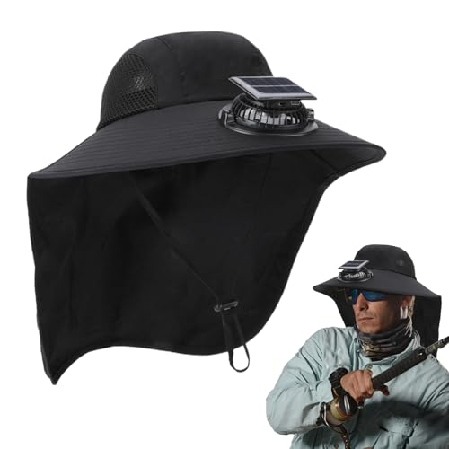 Chapeau de soleil anti-coup de chaleur ventilé avec protège-nuque
