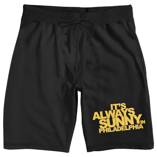 Always Sunny in Philadelphia Title Logo Men's Heather Gray Sleep Pants