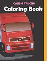 Cars and Trucks: Coloring books B08994QG9D Book Cover