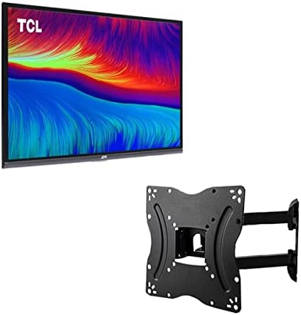 TCL 32-Inch LED 1080P Smart HDTV with Dual Band Wi-Fi Headphone Jack Ideal for Movies and Videogames + Free Wall Mount (No Stands) 32S327 (Renewed)