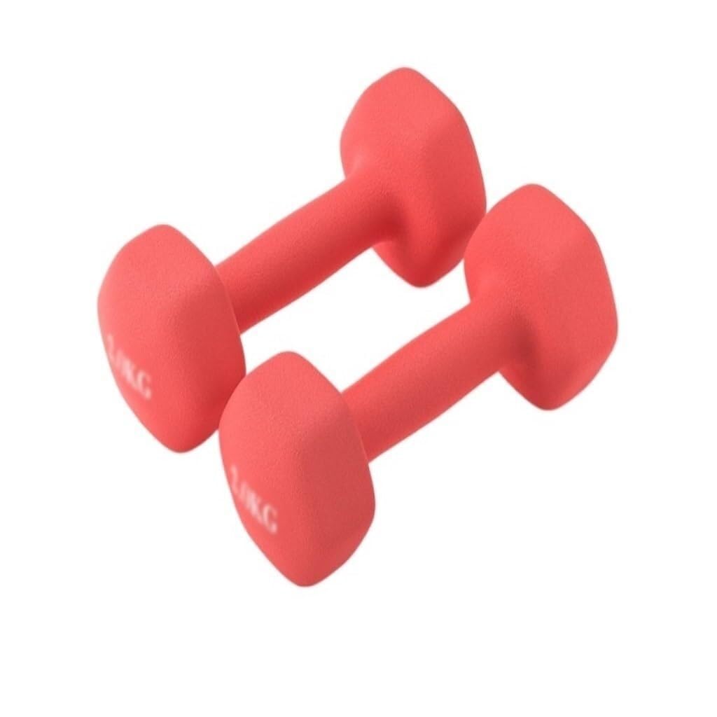 Cast Iron Dumbbells for Women Men Neoprene Coated Small Dumbbell Set Home Fitness Non-Slip Hand Weights Arm Training