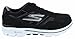Skechers Performance Men's Go Walk 3 Compete Lace-Up Walking Shoe,Black/White,8.5 M US