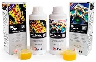 RED SEA - REEF ENERGY A & B 2-PACK (2 @ 500ML) FISH CORAL AQUARIUM