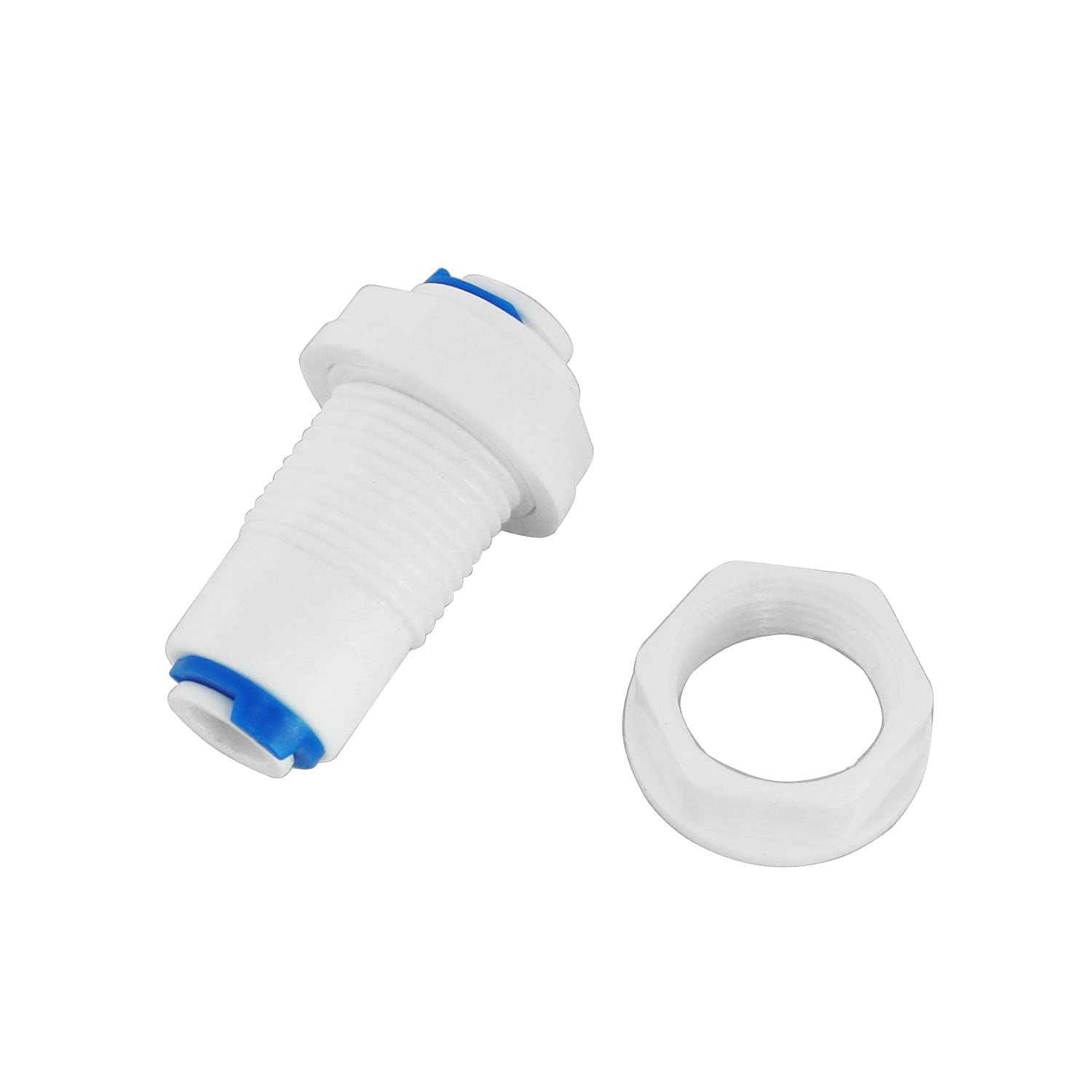 Amazon.co.jp: heyous チューブバルクヘッドコネクター 1/4インチ