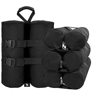Plus Size Canopy Weight Bags240 lbs for Pop up Canopy Tent 1680D Heavy Duty Leg Canopy Weights Sand Bags for Instant Outdoor Sun Shelter CanopyPatio Umbrella Set of 4