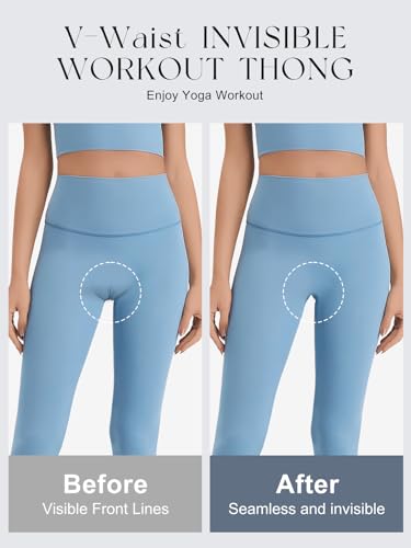 OVRUNS Seamless Thongs for Women Low Waist Invisible No Show Thong Panty Liners Workout G-String Thongs Underwear 3 Pack2