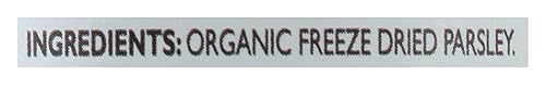 Miniatura 5 de Green Garden Perejil orgánico liofilizado  Perejil liofilizado fresco, perejil orgánico, perejil fresco seco, hojuelas de perejil, sin gluten, USDA