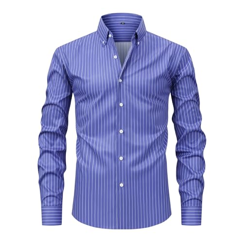 Chemise manches longues homme en lin violet idéale pour les vacances d'été