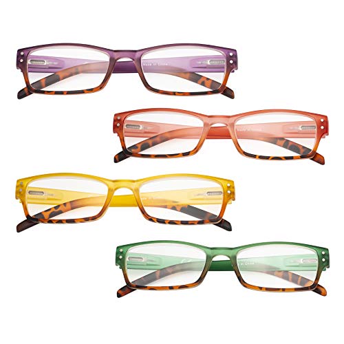 Image of Eyekepper Ladies Reading Glasses - 4 Pack Readers for Women Reading +1.50