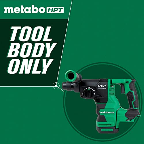 Metabo Hpt Cordless 36V Multivolt™ Rotary Hammer | Tool Only - No Battery | Sds Plus | 1-1/8-Inch | Led Level | User Vibration Protection | Dh3628Daq4 #TOP1