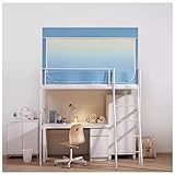 [Accessoires] La maille de la tente à baldaquin pour lit superposé présente une structure hexagonale en nid d'abeille, précise et solide, difficile à perforer. Le cadre du baldaquin à 4 montants d'angle est équipé d'un crochet pour rideau de lit permettant un glissement aisé. Le baldaquin à deux niveaux est doté d'une fermeture éclair à double sens pour une intimité optimale. Le connecteur du cadre du baldaquin est un T de haute qualité, durable et résistant.