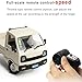 Wodoochey WPL D12Mini Kei Truck RC Car 1/16 2.4Ghz Remote Control Rock Crawler Off Road Truck with Brushed Motor, LED Headlights, Middle Engine Rear Drive RTR Toys Car for Adults