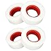 Alomejor 4PCS RC Tire Foam 2.2 Inches Dual Stage Crawling Foam for 2.2 Inches Wheel Tires RC Crawler (Red)