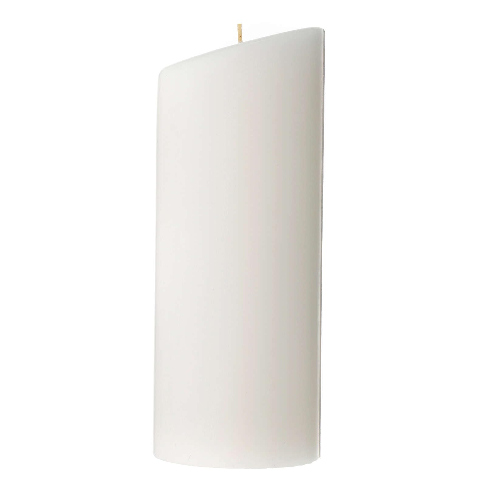 Holyart Altar- und Osterkerzen, Dauerkerzen: Hochzeitskerze mit Baum des Lebens und bunten Blättern, 230x90 mm