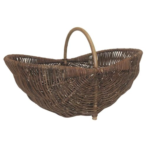 Aubry Gaspard AG1412 Panier Bourguignon Osier Brut 56 x 32 x 30 cm