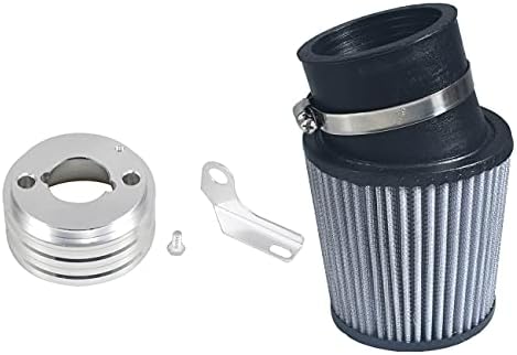 CPVNQMDG Mini Bike Air Filter With Adapter Kit For Predator 212cc Engine Racing Go Kart Cart Mini Bike 6.5HP Engine