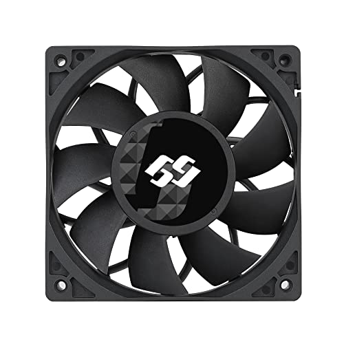 b-BlasterPWM 120mm 2Ball PWM High Speed Fan ranging 1000 to 5000 RPM with 203 CFM. UL, CE, FCC, RoHS, Reach Certified High Speed PWM Fan