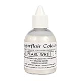 certificado Kosher SUGARFLAIR AIRBRUSH EDIBLE COLOUR 60ml [PEARL WHITE]
