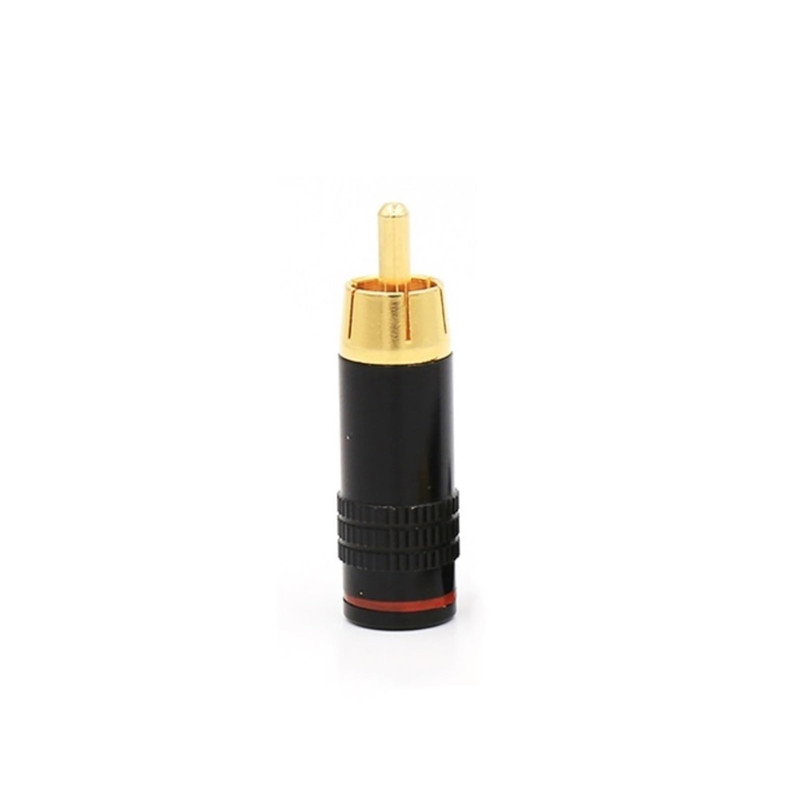Yuekopou Men's Red/White Banana Speaker Plug, Banana Cable Plugs, 40Pcs Copper Plug Audio Connector With Metal Spring Connector And