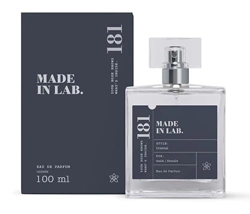 Image of MADE IN LAB No. 181 Unisex Perfume, Intense Eau de Parfum Unisex, Fresh, Daily, Long-Lasting Fragrance | Fragrance Notes: Oriental – Floral | 100 ml