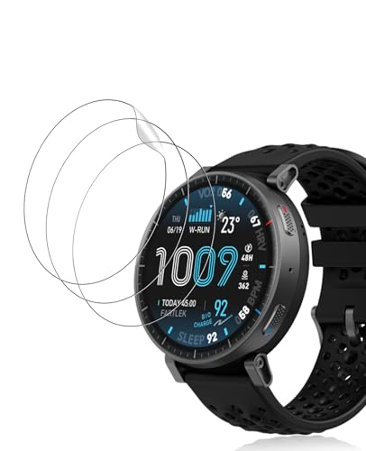 Film hydrogel Amazfit Active Max dureté 6H sans bulles lot de 3