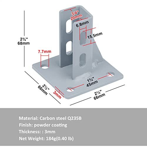 La Mejor comparativa de Perfil cuadrado de aluminio los más recomendados. 3 Imagen adicional