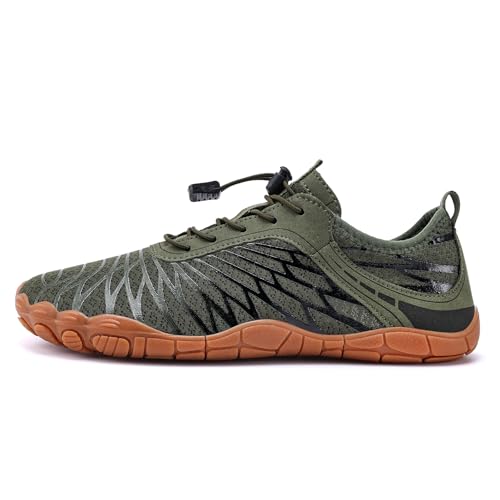 Image of Hike Barefoot Shoes for Women Men Breathable & Non-Slip Athletic Footwear Wide Toe Water Shoes,Designed for Walking,Running&Swimming