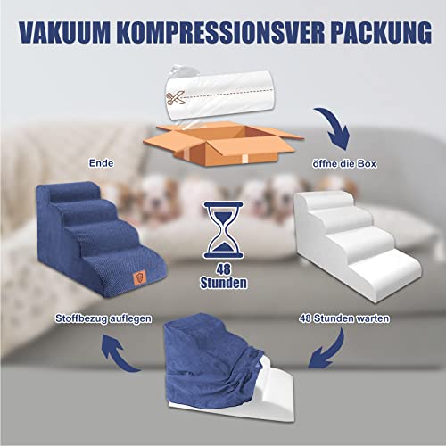 Zvonema Scaletta Cani,Scale per Cani Impermeabile