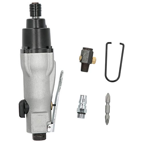 Destornillador neumático RC - 9H, destornillador neumático ajustable, herramienta de perforación de acero aleado de 10 000 rpm con broca bidireccional para trabajos de carpintería (Estilo japonés)